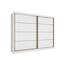 Guarda Roupa Casal 2 Portas De Correr E 6 Gavetas Sevilha Branco - Europa