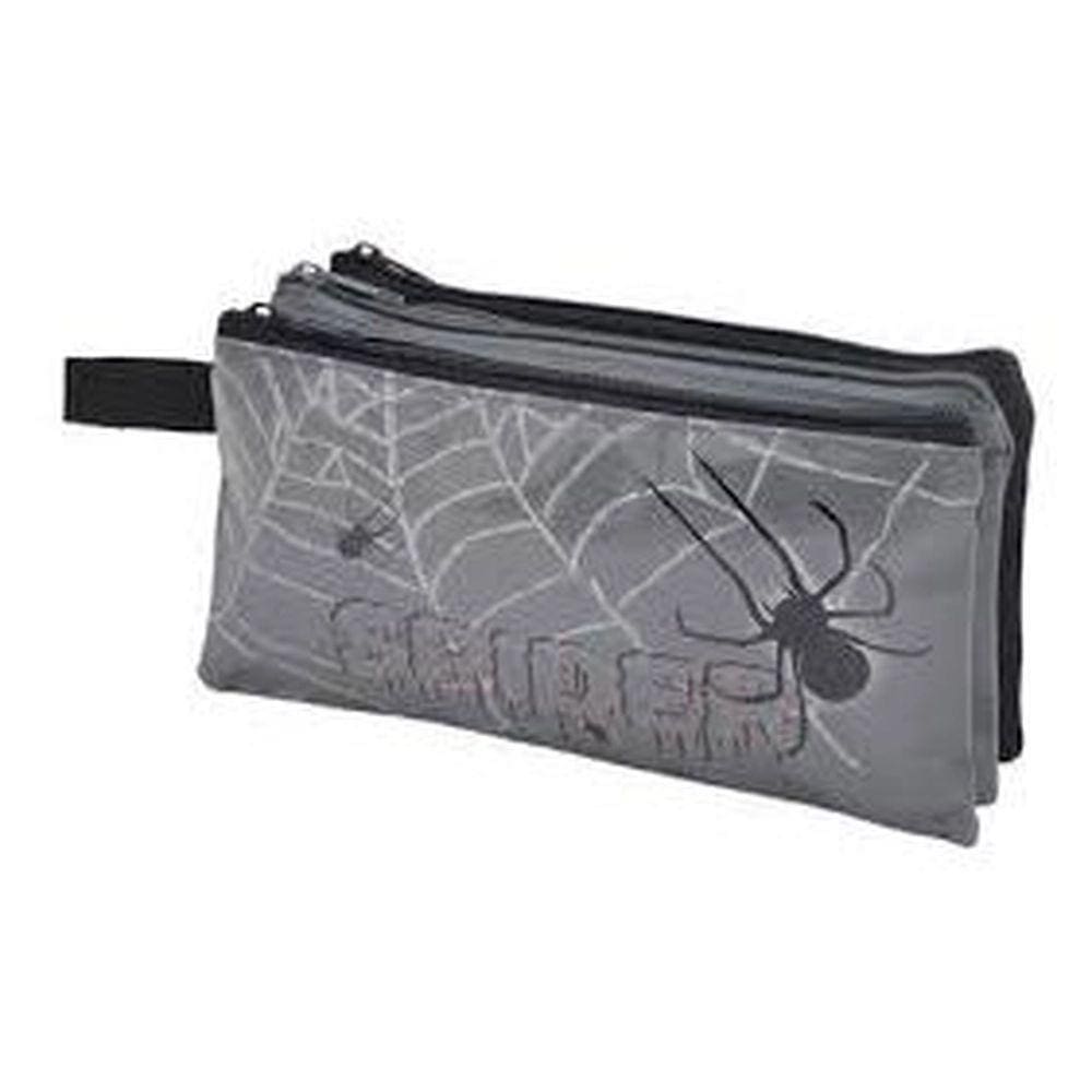 Estojo Spider com 3 Divisórias em Poliéster e PVC