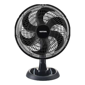 Ventilador De Mesa Eco Turbo Ventisol 6 Pás 30cm Preto 110V