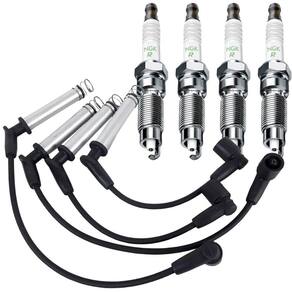 Kit Vela E Cabo Vela De Ignição Fiat Uno 1.0 2010 A 2017 Ngk