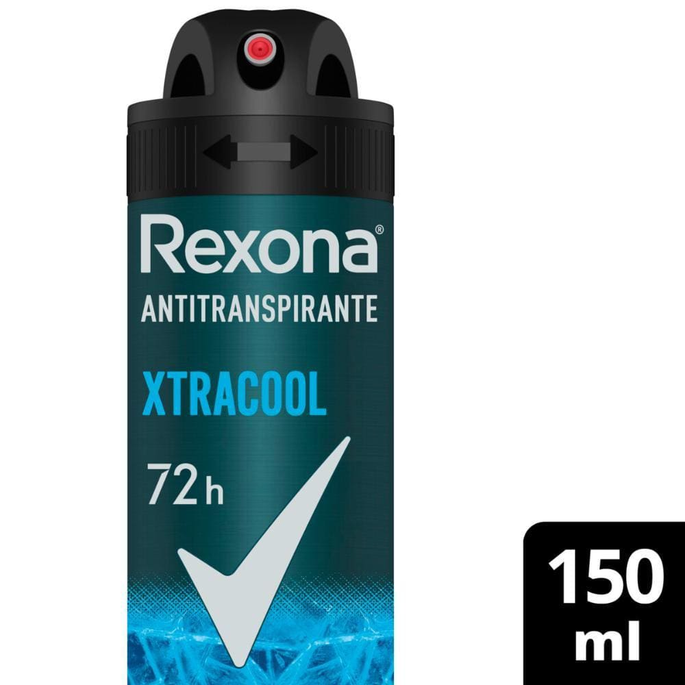 Desodorante Antitranspirante Aerosol Men Rexona Xtracool 150ml