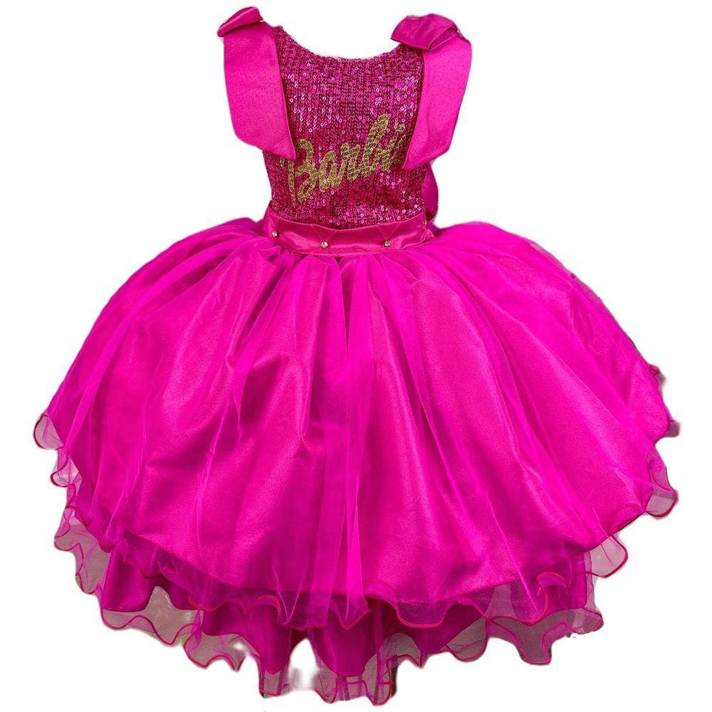 Vestido infantil da Barbie