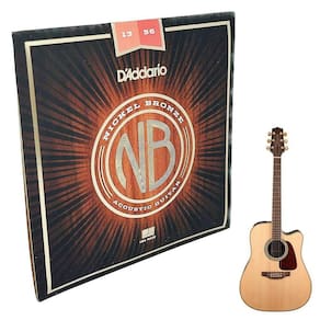 Cordas Violão D`Addario NB 013 Nickel Bronze Aço - NB1356