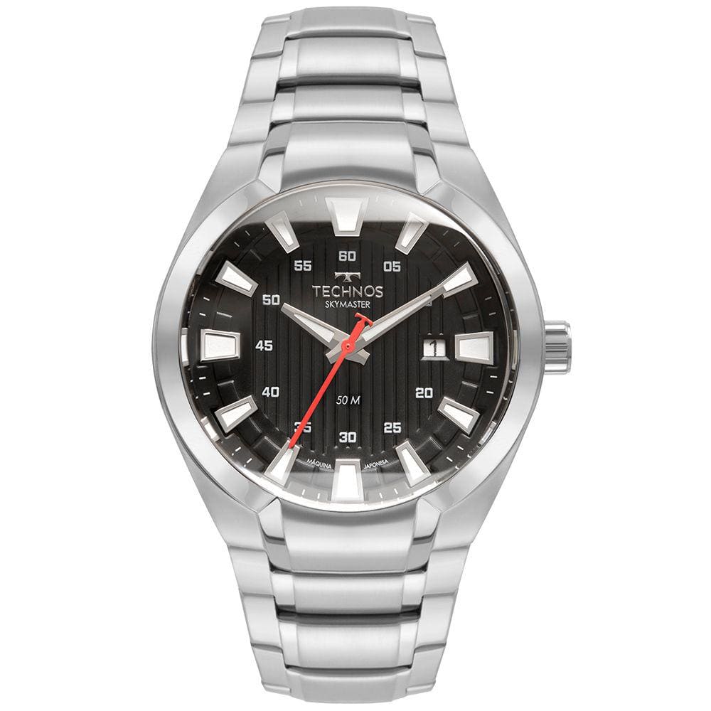 Relógio Technos Masculino Skymaster Prata - 2117LCL/1P