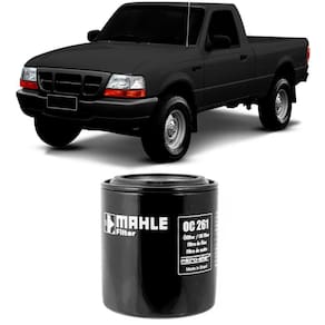 Filtro Óleo Ford Ranger 2.5 2.8 98 A 2006 Metal Leve