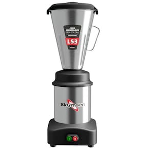 Liquidificador Industrial Inox Baixa Rotação Skymsen 3 Litros LS3