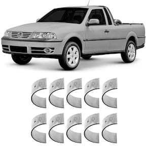 Bronzina Casquilho Mancal 0.25 Saveiro Voyage Santana 1.6 1.8 2.0 8V 85 a 2009 SBC326 Metal Leve