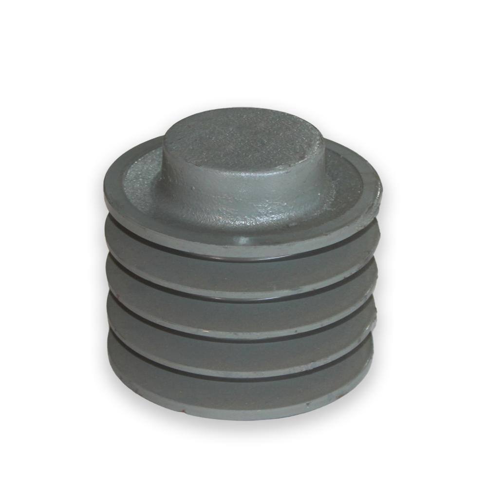 Polia Ferro Fundido 110mm 4 Canais Perfil B - Uso Industrial