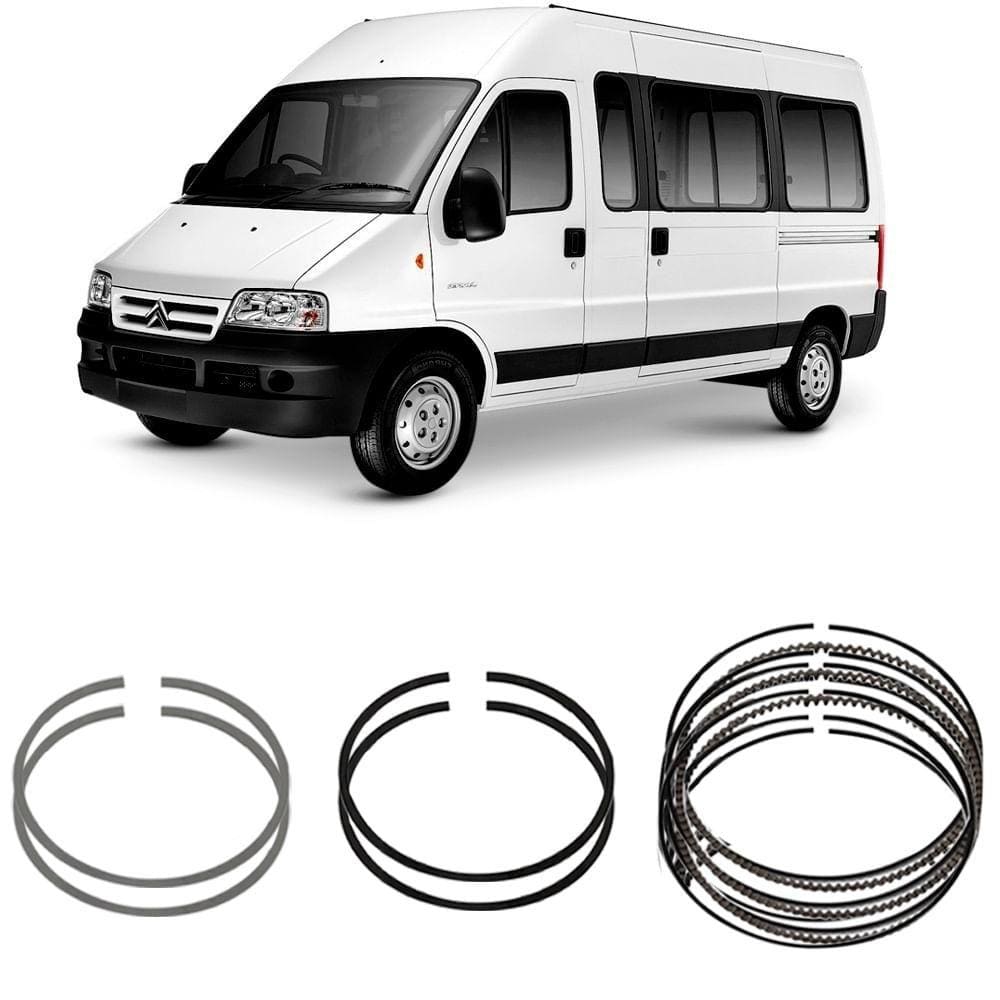 Jogo Anel Segmento Std Citroen Jumper 2.8 2003 A 2009 Metal