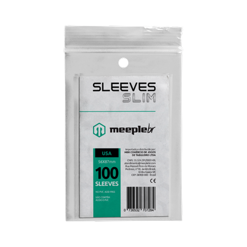 Sleeve Padrão USA (56x87mm) - Diversas Marcas