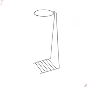 Suporte para Coador de Café - Aço Cromado - 13 cm