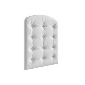 Multiuso De Quarto Bebê Kit Capitonê Courano P- Berço Elô Branco - Peroba