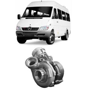 Turbina Motor Om611la Sprinter 413 2008 A 2012 Metal Leve