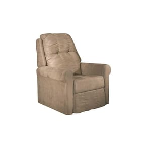 Poltrona Do Papai Reclinável Mh1216 Slim Two Way Suede Bege - Herval