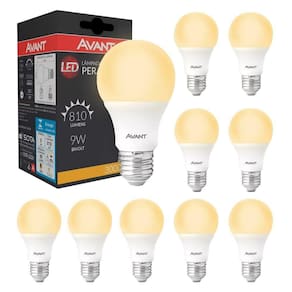 Lâmpada Led Avant 9W 3000k E27 Bivolt 10 Unidades