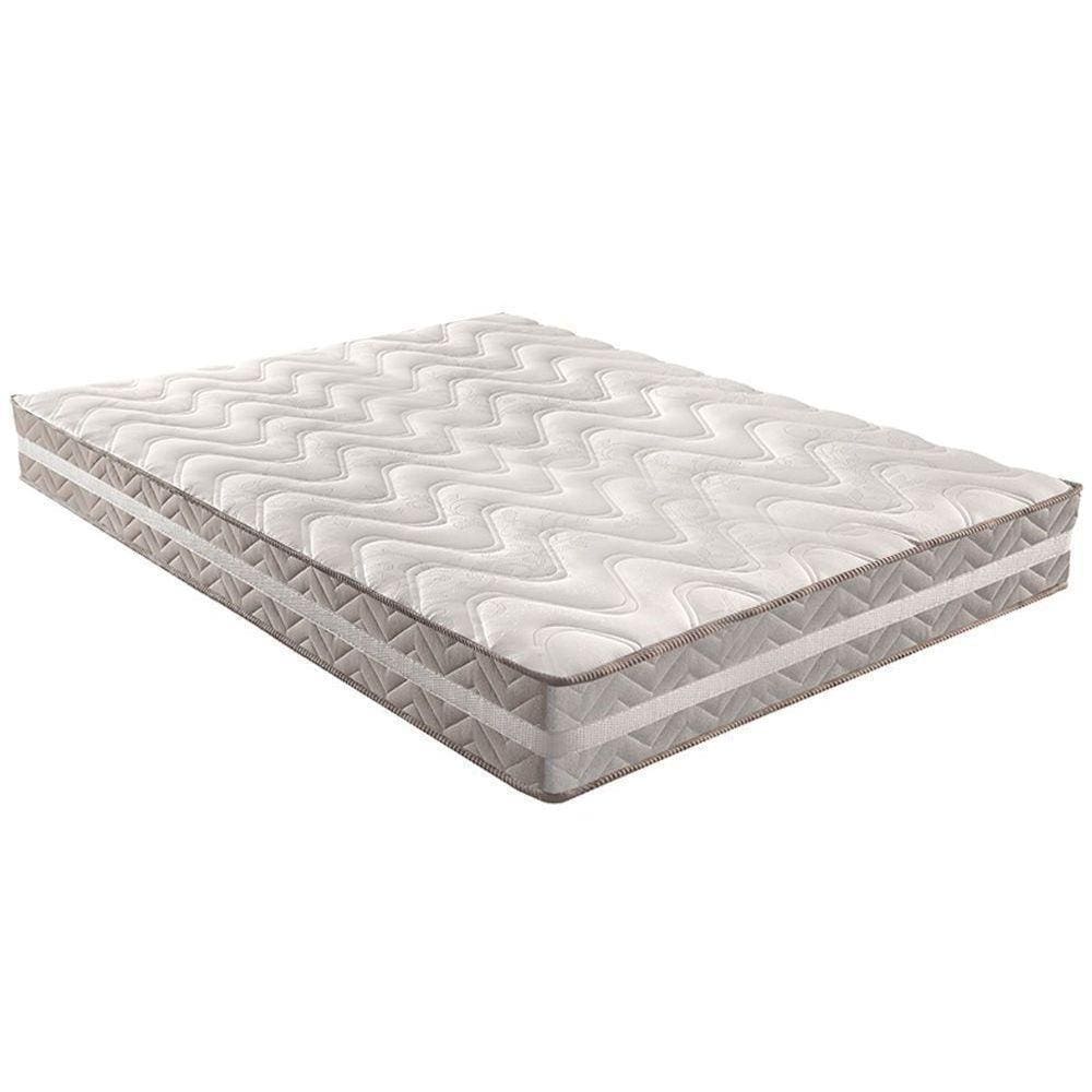 Colchão King Espuma Compact Ag 65 - D33 - Confort Euro Pillow Gray (193x203x26) - Paropas