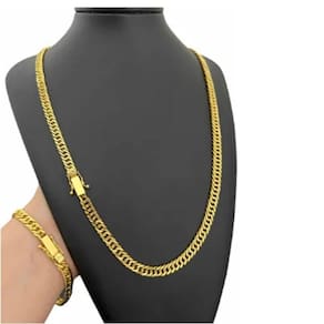 Cordão E Pulseira 7mm Grumet Lacraia Otima Qualidade