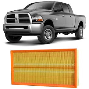 Filtro Ar Dodge Ram 2500 5.9 6.7 2004 A 2009 Metal Leve