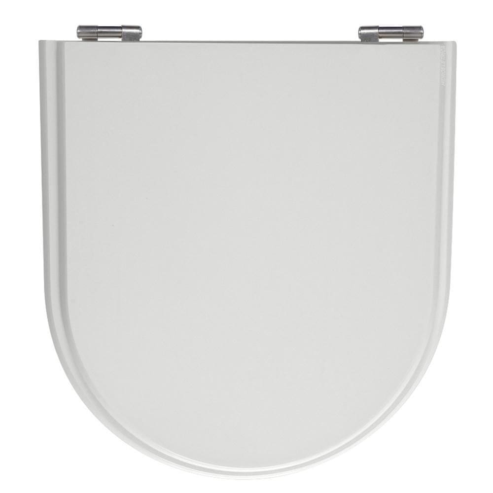 Assento Sanitário MDF Laminado Calypso Cinza Claro Incepa