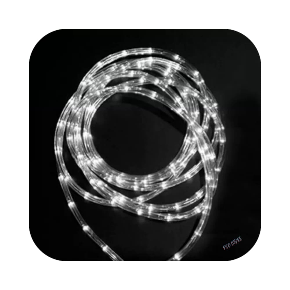 Mangueira Led Redonda 10m 8 Funções Decoração Natal Uso Externo Bivolts