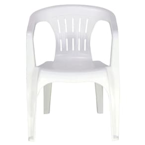 Cadeira Tramontina Atalaia Basic Com Braços Em Polipropileno Branco Tramontina