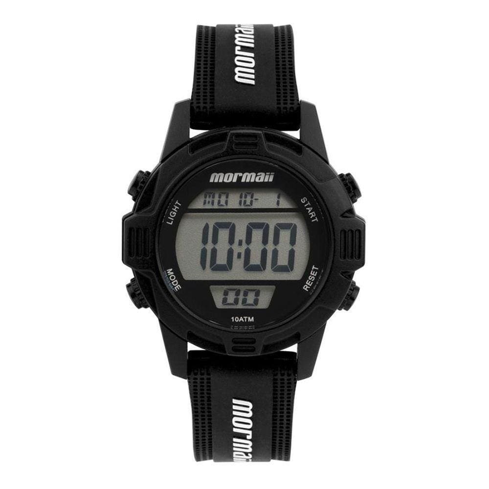 Relógio Mormaii Masculino Ref: Mo13800b/8p Infantil Digital Black