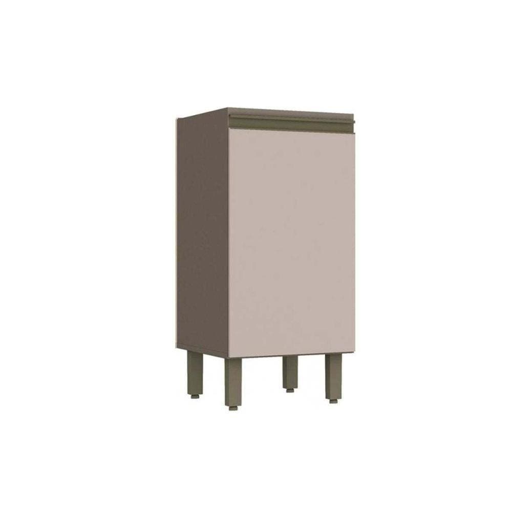 Módulo Cozinha Henn Connect Balcão C/ 1 Porta S/ Tampo Duna/cristal