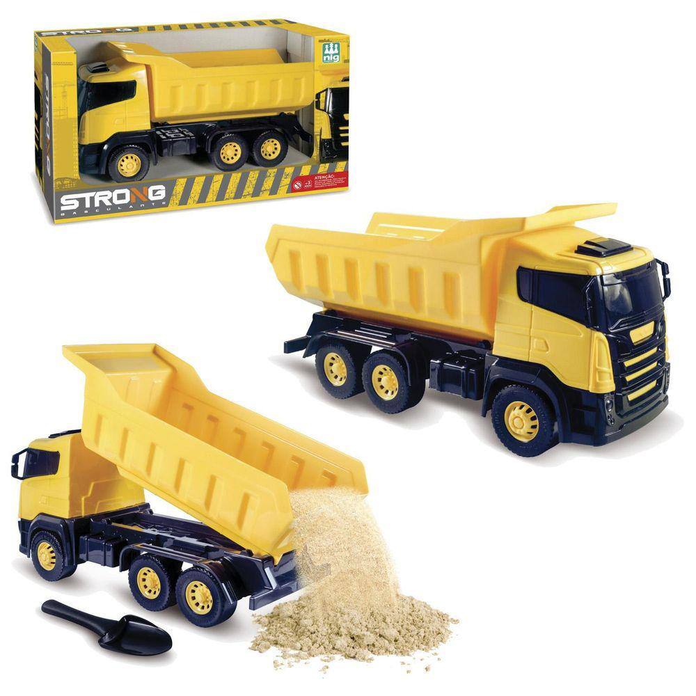 Caminhão Basculante Truck de Brinquedo com Mini Ferramentas