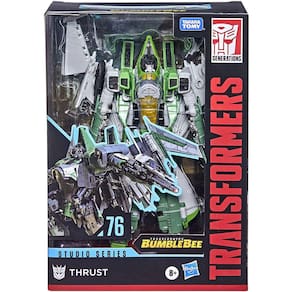 Boneco de ação Bumblebee Thrust Studio Series 76 — maiores de 8 anos, 6,5 polegadas