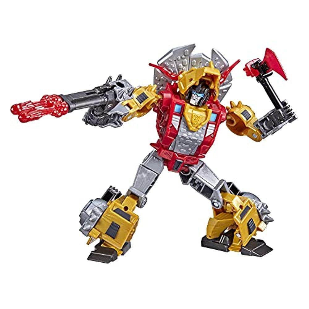 Boneco Dinobot Slug Cyberverse Adventures Deluxe Class de 5 polegadas