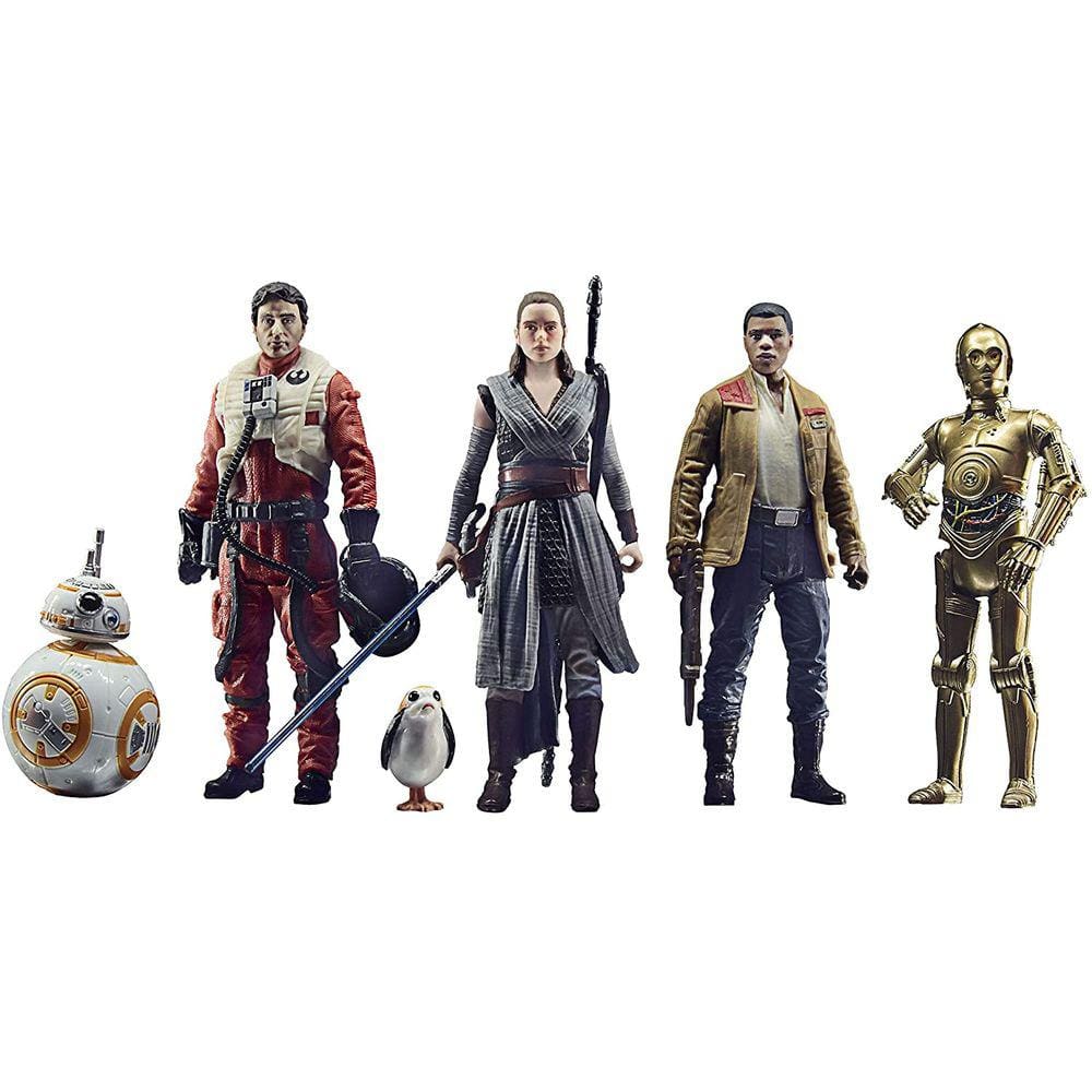 Conjunto de bonecos Celebrate The Saga Toys The Resistance, boneco de ação colecionável de 9 cm, pacote com 6