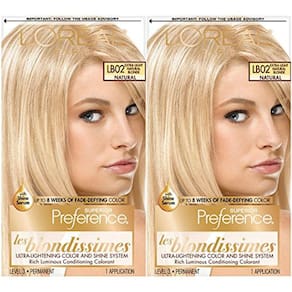 Preference Hair Color, loiro l extra claro, pacote com 2