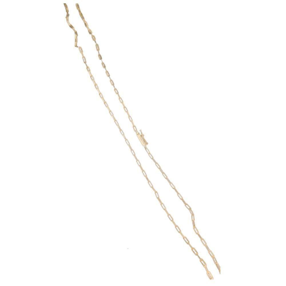 Corrente Carti Fecho Canhão 2mm 4.3g Não Perde A Cor