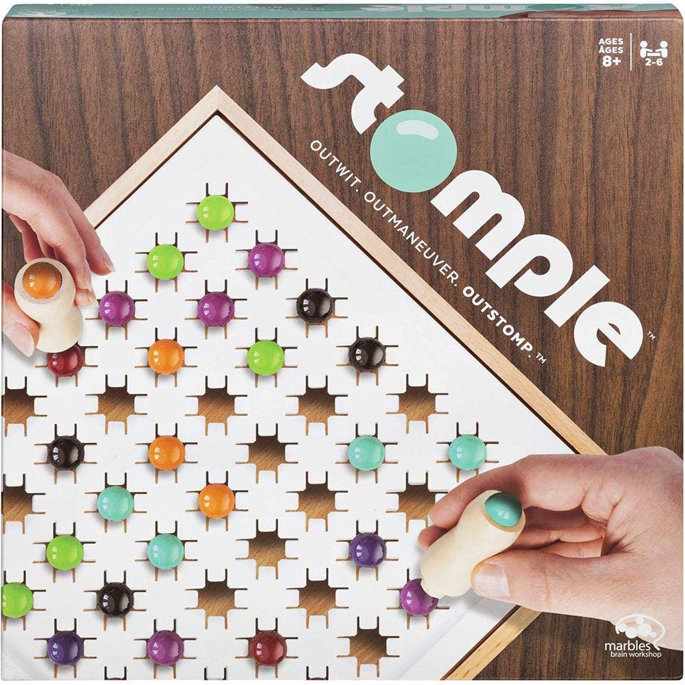 Jogo Marbles Stomple, estratégia divertida para crianças a partir de 8 anos, multicolorido