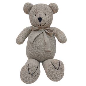 Ursinho Teté Centeio 30cm em Tricot Vilas Boas