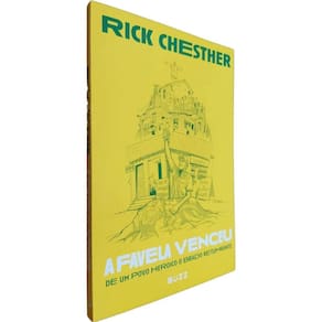 Livro Físico A Favela Venceu Rick Chesther De Um Povo Heroico o Brado Retumbante