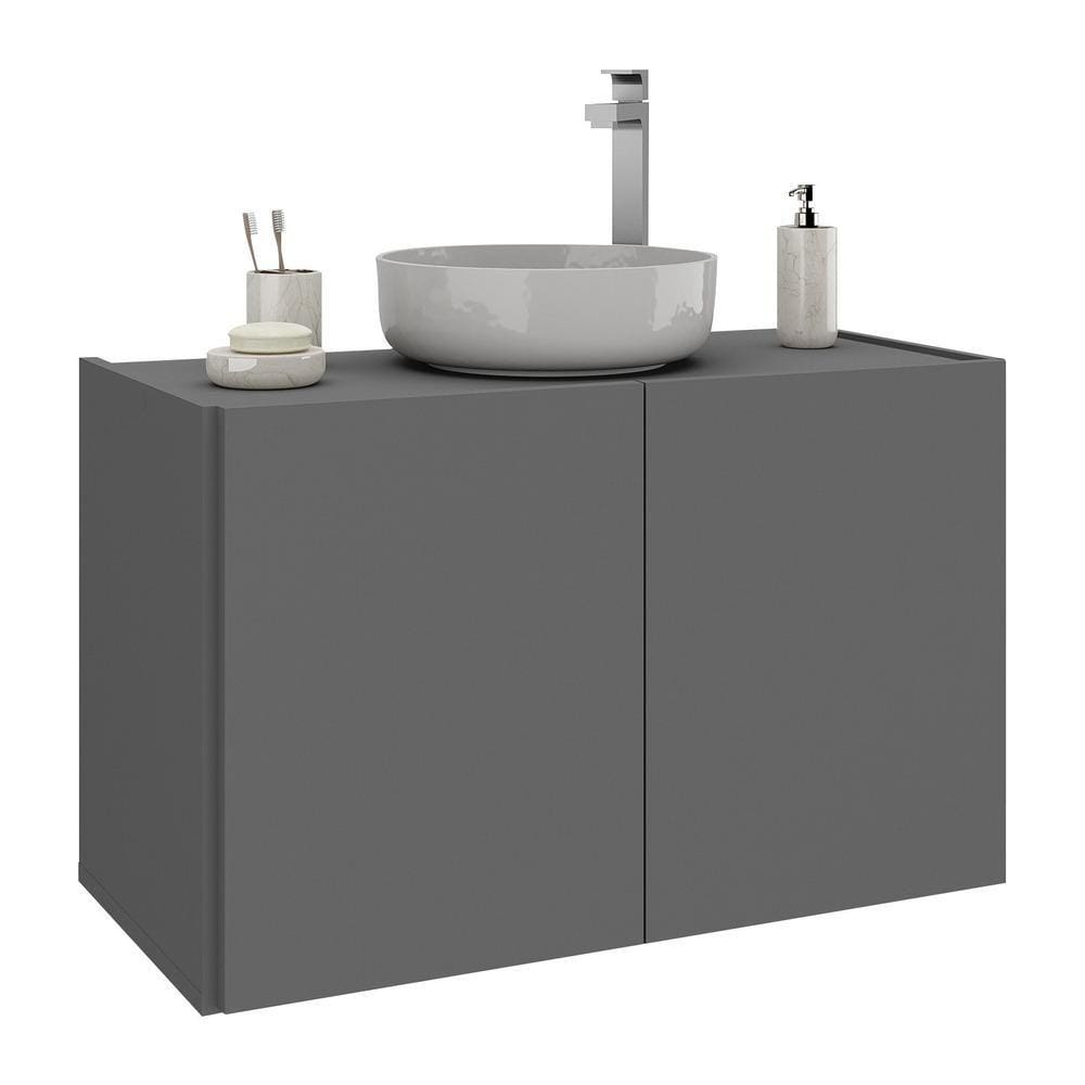 Gabinete de Banheiro 62,5cm Suspenso 2 Portas Multimóveis MP5044