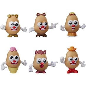 Figuras de cabeça de batata