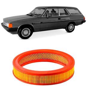 Filtro Ar Chevrolet Caravan 2.5 4.1 78 A 92 Metal Leve