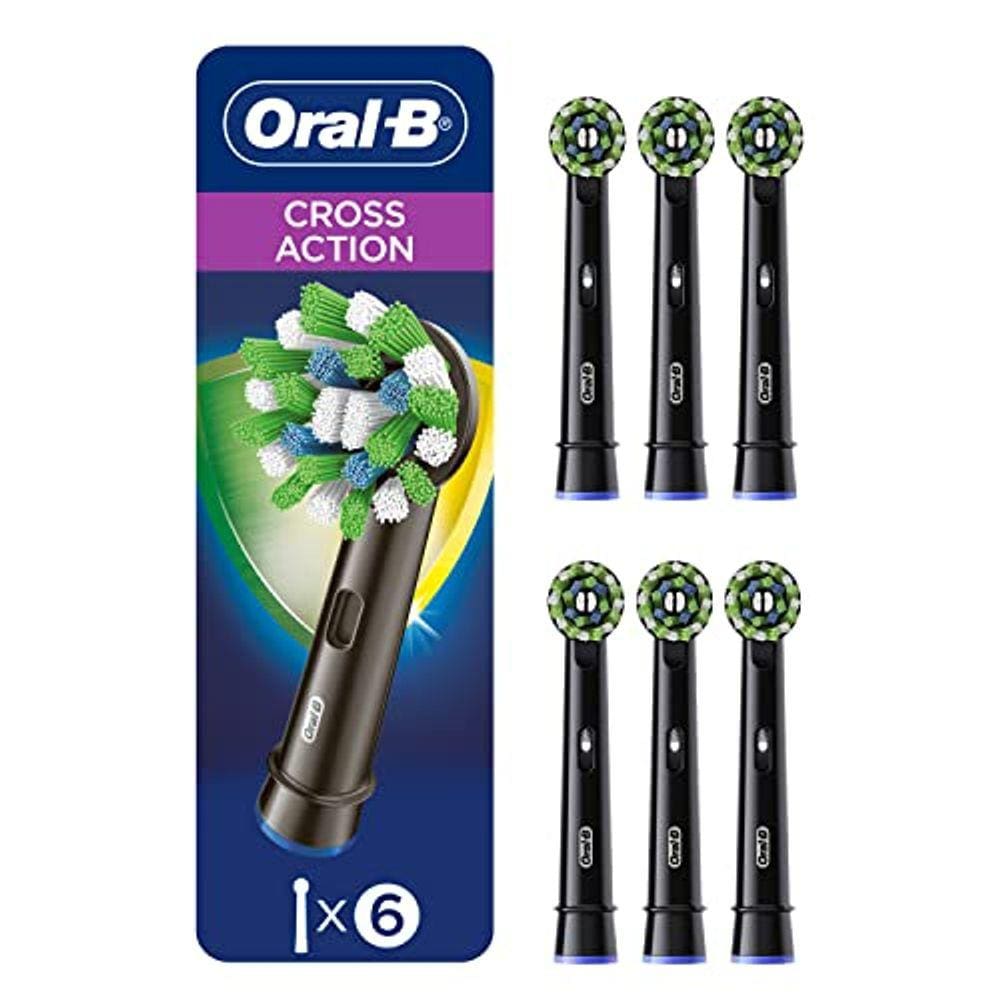 Cabeças de escova de reposição CrossAction, pacote com 6