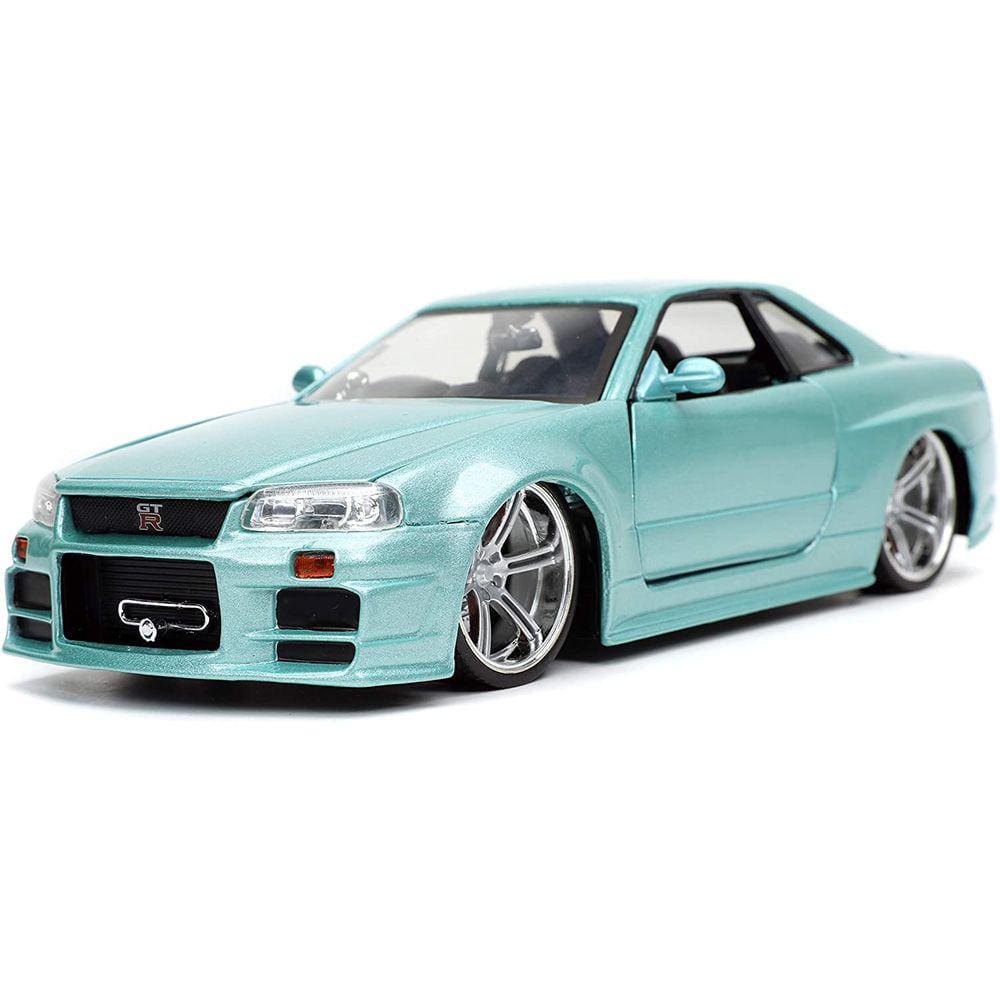 Nissan Skyline Gtr R34 Gt R Carrinho Drift Controle Remoto