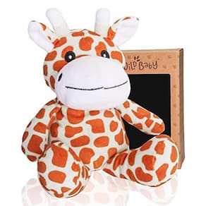 Bicho de pelúcia de girafa para micro-ondas - Pelúcia aquecível com aroma de lavanda - 25 cm