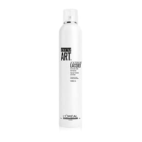 Spray de cabelo Extreme Lacquer | Strong Hold | Todos os tipos de cabelo | Antifrizz, brilha | 10,2 onças
