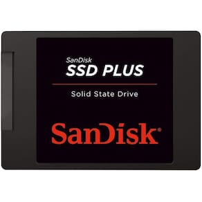 SSD de 480 GB SATA III 6 Gb/s, 2,5" 7 mm, 535 MB/s, preto