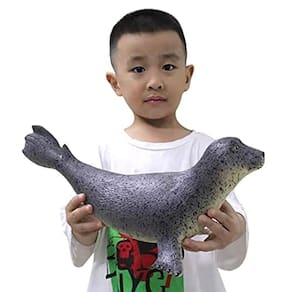 Brinquedo Sim Ocean Animal, 1 peça de borracha macia para cães marinhos de 38 cm