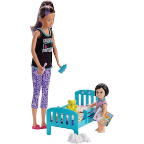 Conjunto de brinquedos para dormir Skipper Babysitters Inc. - Bonecas e mais