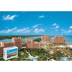 Quebra-cabeça - Bahamas Resort Ocean Travel, tamanho grande 75x50cm