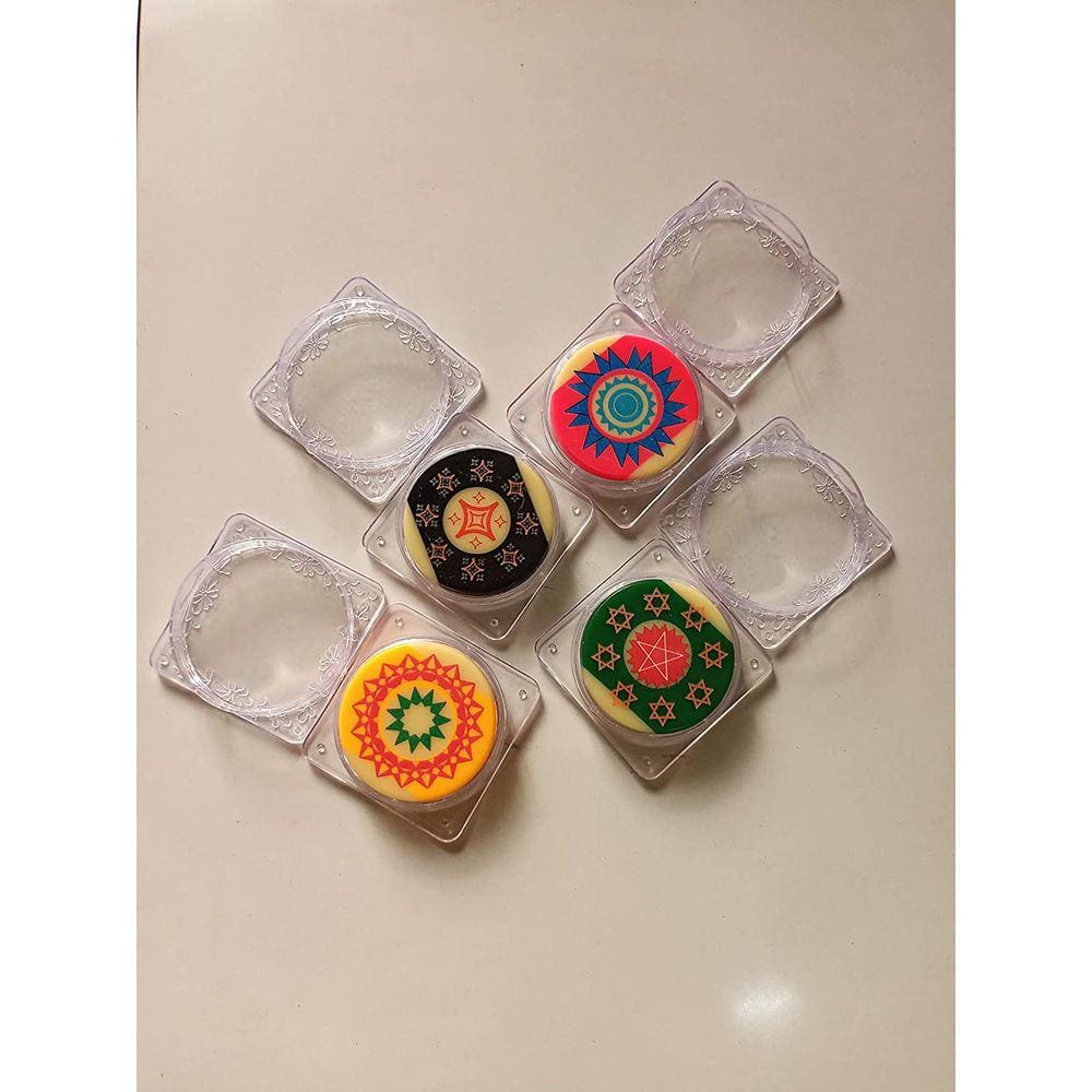 Standard Carrom Tournament Striker, superfície lisa, excelente recuperação (conjunto de 4)