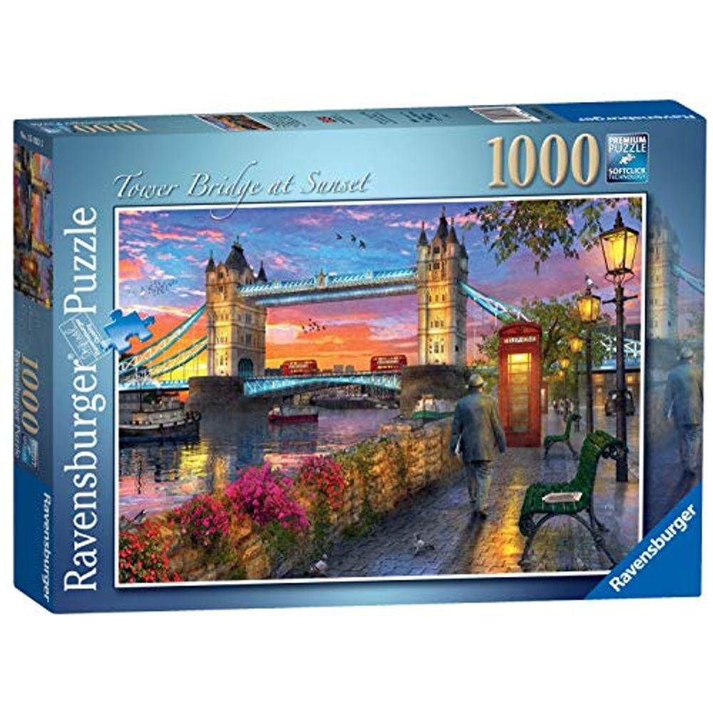 Quebra-cabeça Tower Bridge Sunset de 1000 peças