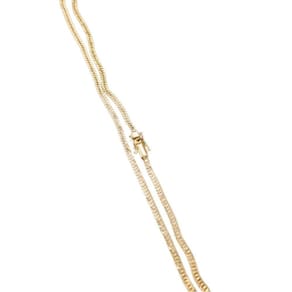 Corrente Grumet Duplo 5mm 19g Cordão Ostentação Top